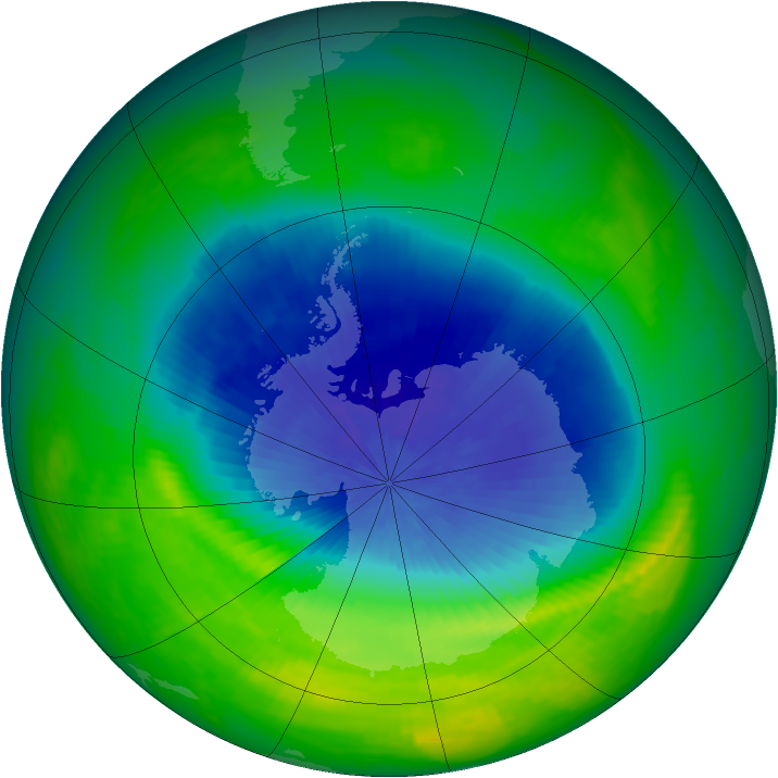 Ozone Map 1984-10-26